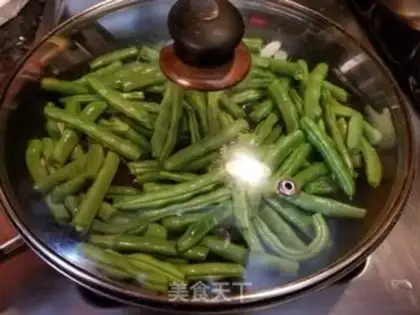 Make Frozen peppers with beans step 5
