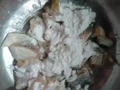 Make Mushrooms burning fish step 3