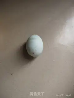 Make Duck egg congee step 0