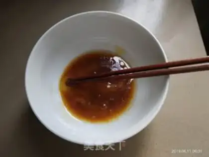 Make Duck egg congee step 1