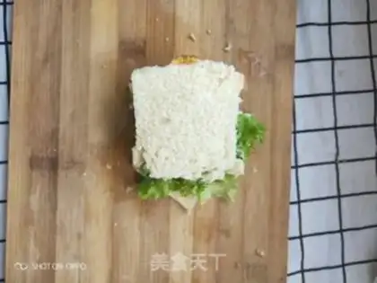 Make A quick breakfast sandwich step 8
