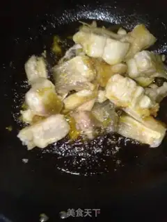 Make Mushrooms burning fish step 6