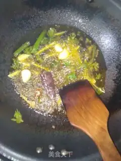 Make Mushrooms burning fish step 7