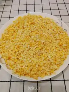Make Green bean cake step 0