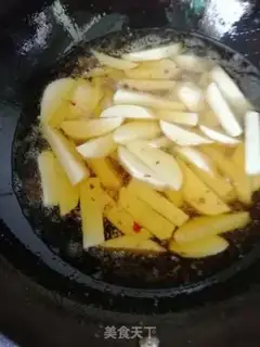 Make Duck in the dry pot step 4