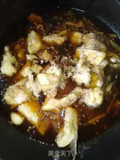 Make Mushrooms burning fish step 8