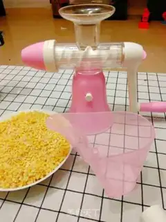 Make Green bean cake step 1