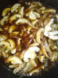 Make Mushrooms burning fish step 9
