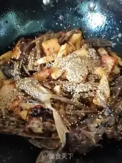 Make Duck in the dry pot step 8