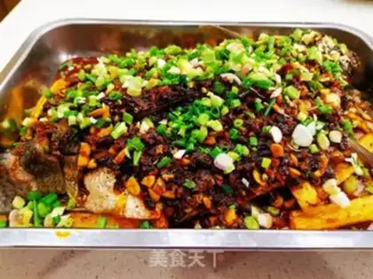 Make Vanzhou roasted fish step 9