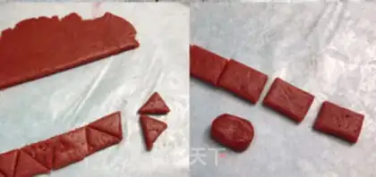 Make Piggy cookies step 9
