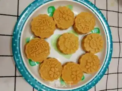 Make Green bean cake step 5