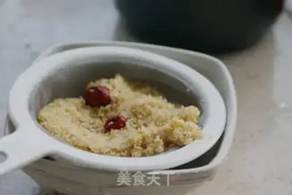 Make Cinnamon porridge step 2