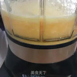 Make Orange carrot juice step 4