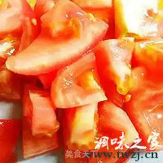 Make Ham tomatoes with pasta step 7