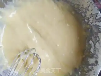 Make Zebra yogurt cake step 5