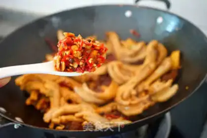 Make Spicy duck palms step 13