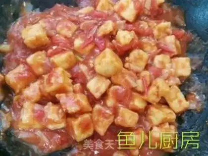 Make Cherry tofu step 17