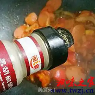 Make Ham tomatoes with pasta step 13