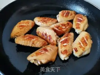 Make Coke chicken wings step 3