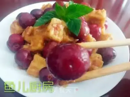 Make Cherry tofu step 22