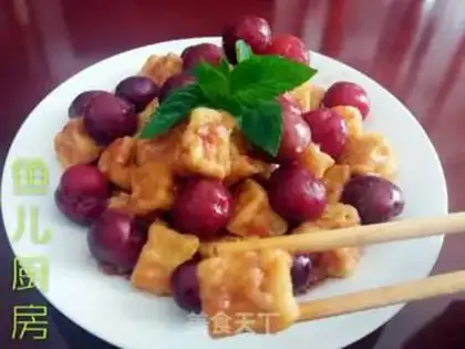 Make Cherry tofu step 23