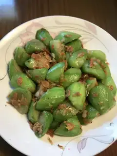 Make Shrimp-covered silk step 7