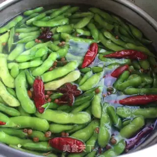Make Salt-water beans step 4
