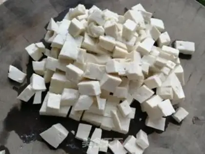 Make Crab butter tofu step 2