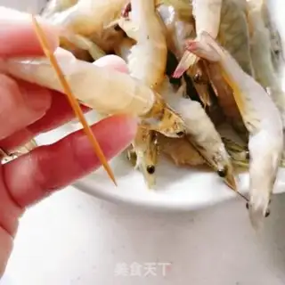 Make White burning shrimp step 2