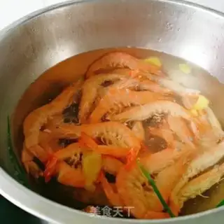 Make White burning shrimp step 4