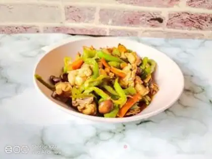 Make Pepper chicken step 6