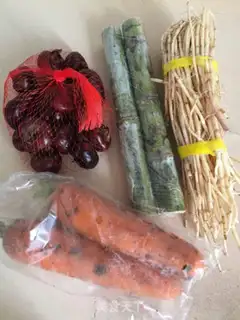 Make Pumpkin cane, horse-to-mouth step 0