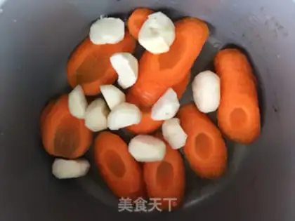 Make Pumpkin cane, horse-to-mouth step 2