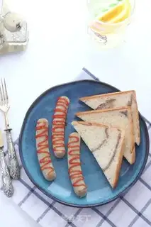 Make French chicken sausage step 9