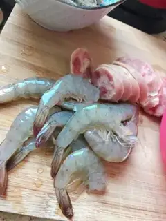 Make Shrimp noodles step 2