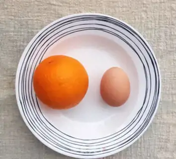 Make Sweet orange eggs step 0