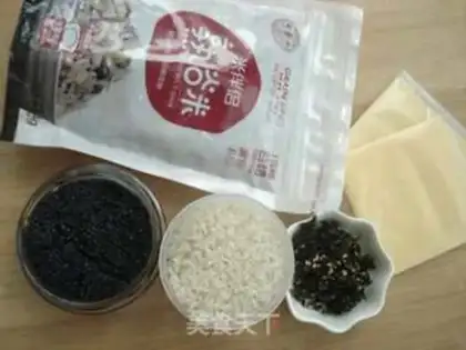 Make Lazy food, rice cheese step 0