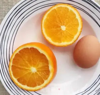 Make Sweet orange eggs step 1