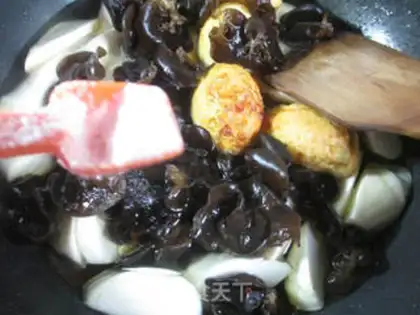 Make Black and white eggs step 8