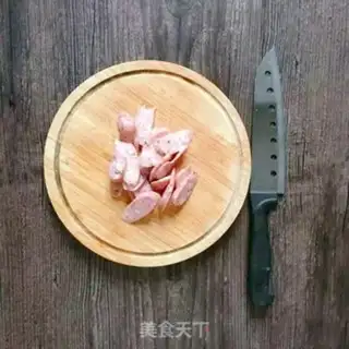 Make Sausage sandwich step 1