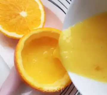 Make Sweet orange eggs step 4