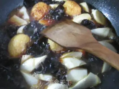 Make Black and white eggs step 9