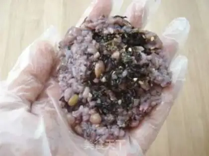 Make Lazy food, rice cheese step 4