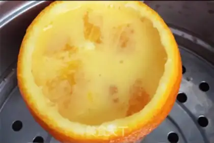 Make Sweet orange eggs step 5
