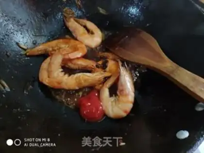 Make Sweet shrimp step 7