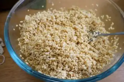 Make Salted egg and yellow meat step 1