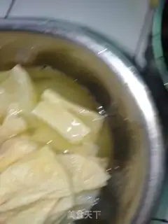 Make Tofu-coated celery step 0