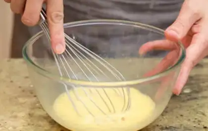 Make Tea bowl steam step 2