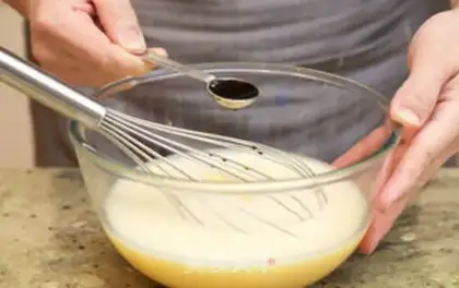 Make Tea bowl steam step 3